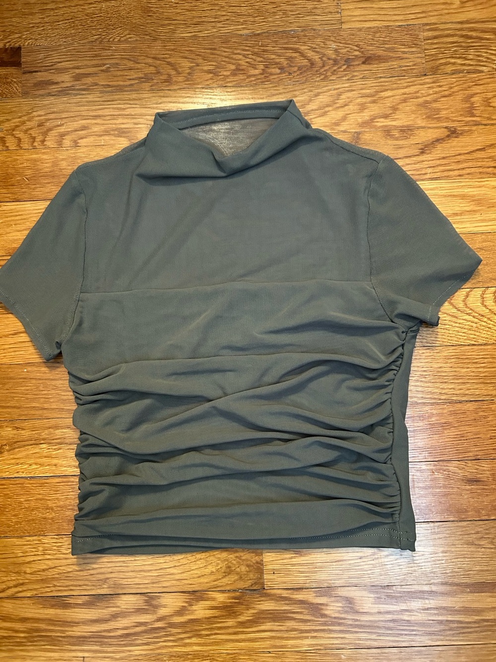 ReoRia Veiled Allure High Neck Top Women’s Size Medium - Picture 5 of 8